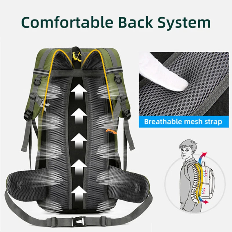 Travel Backpack Camping Large Hiking Bag
