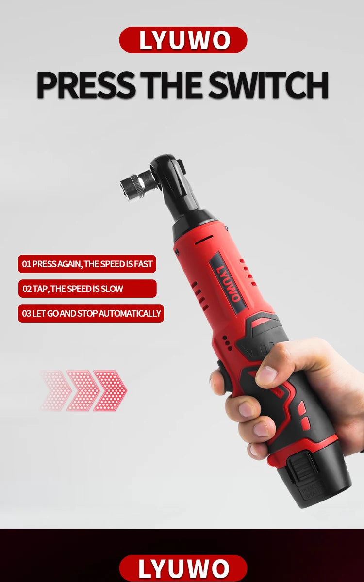 Cordless Right Angle Electric Wrench