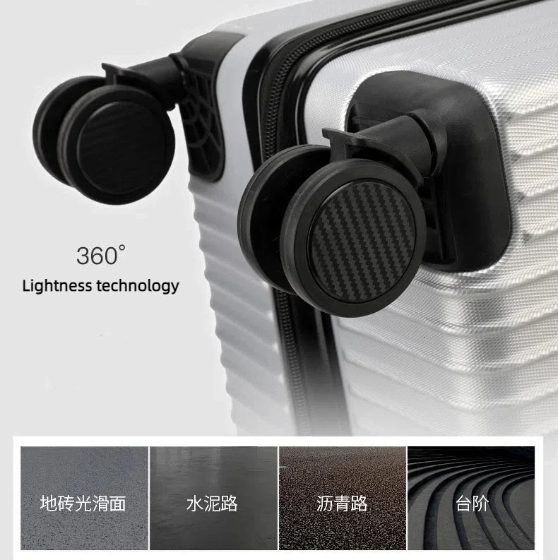 360-degree Rotating Waterproof Luggage
