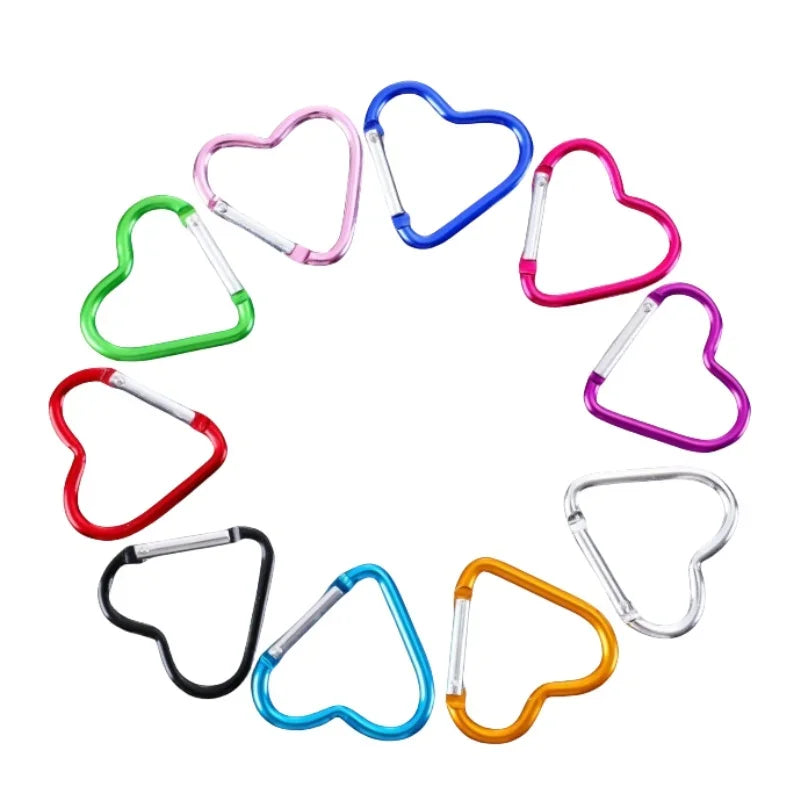 Heart Shape Keychain Clip