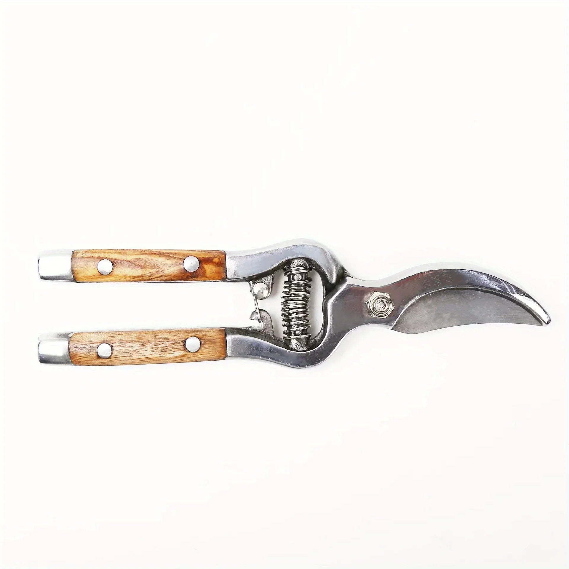 1pc Wooden Handle Pruning Shears