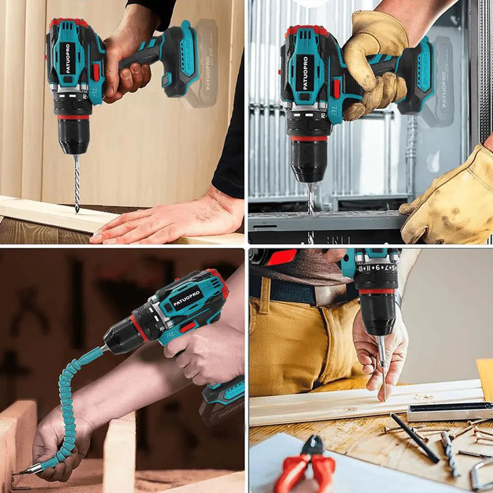 Cordless Brushless Electric Drill