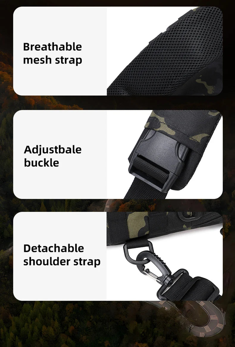 Men's Camping Chest Bag