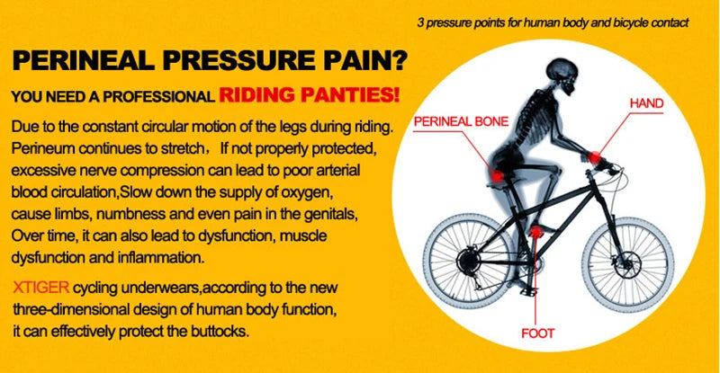 Mesh Cycling Underwear Gel Pad Shockproof MTB Bike Shorts