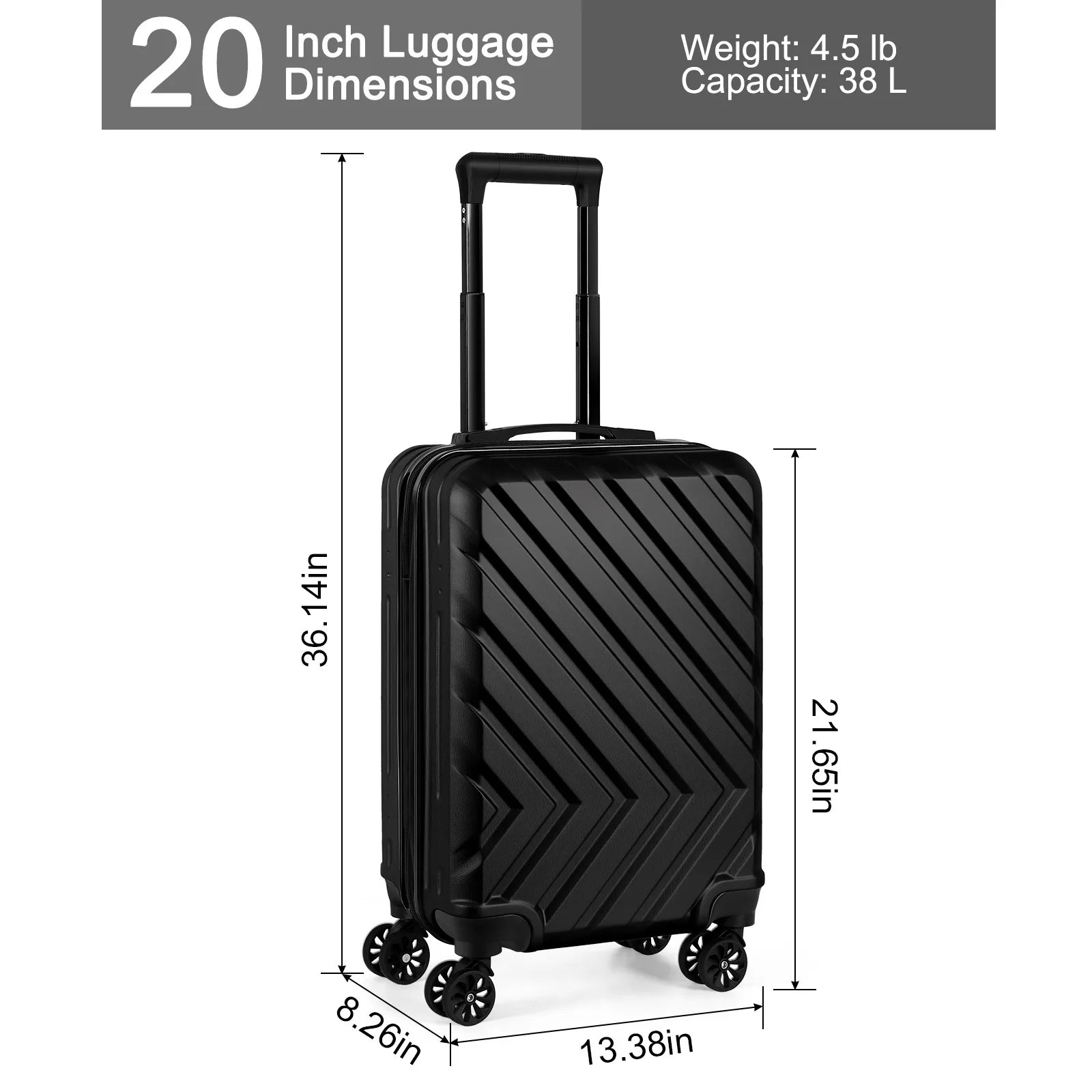 Lockable luggage suitcase