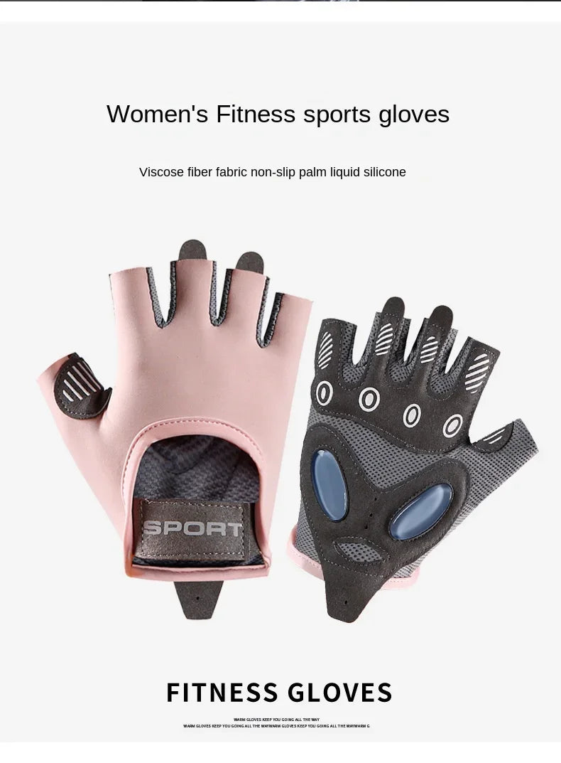 1 Pair Gym Body Building Training Fitness Gloves