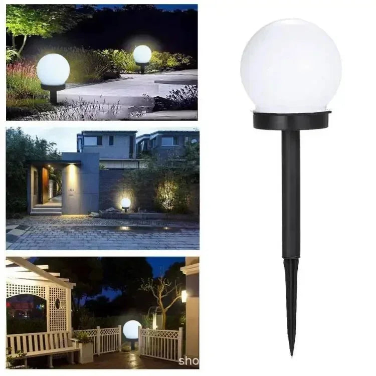 Outdoor Solar Powered LED Bulb Lamp