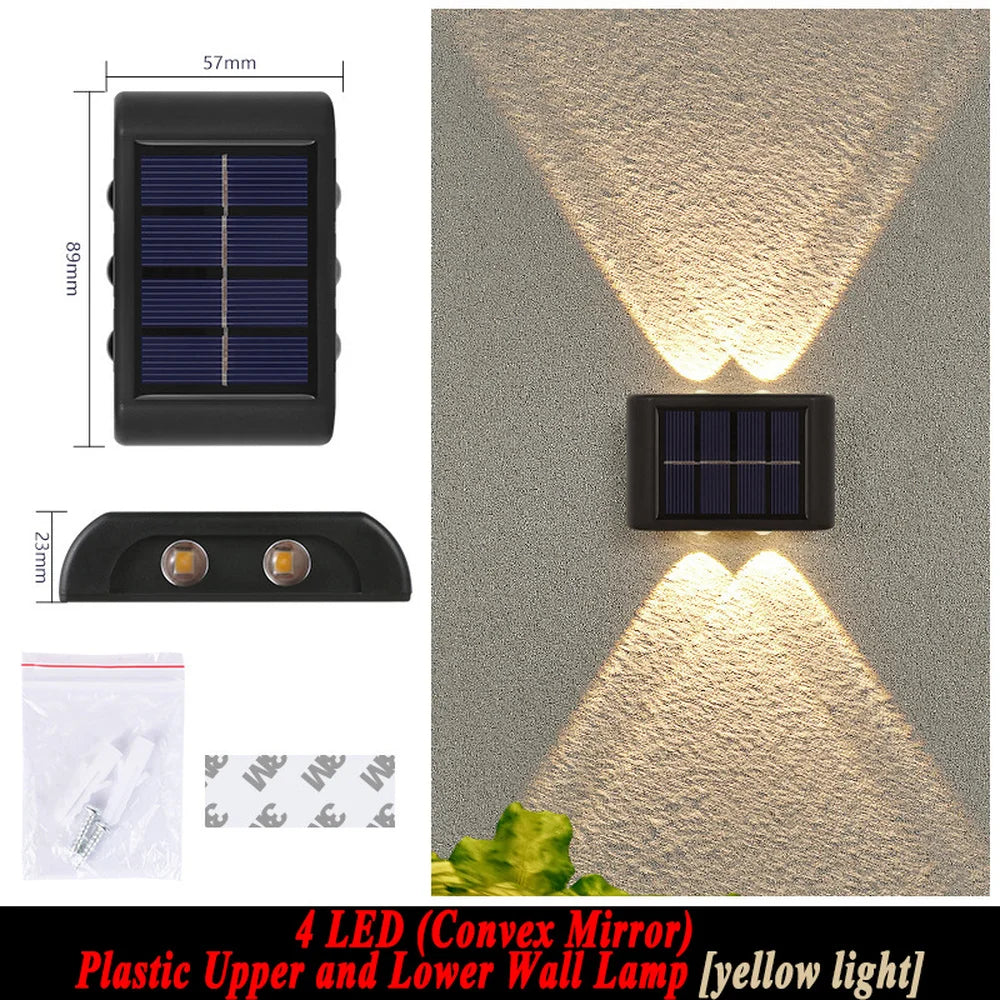 Outdoor Solar Wall Lamp