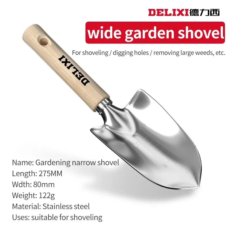 Garden Shovel Rake Spade Set