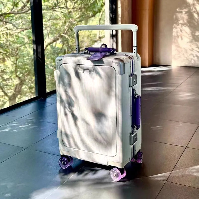 Front Opening Suitcase