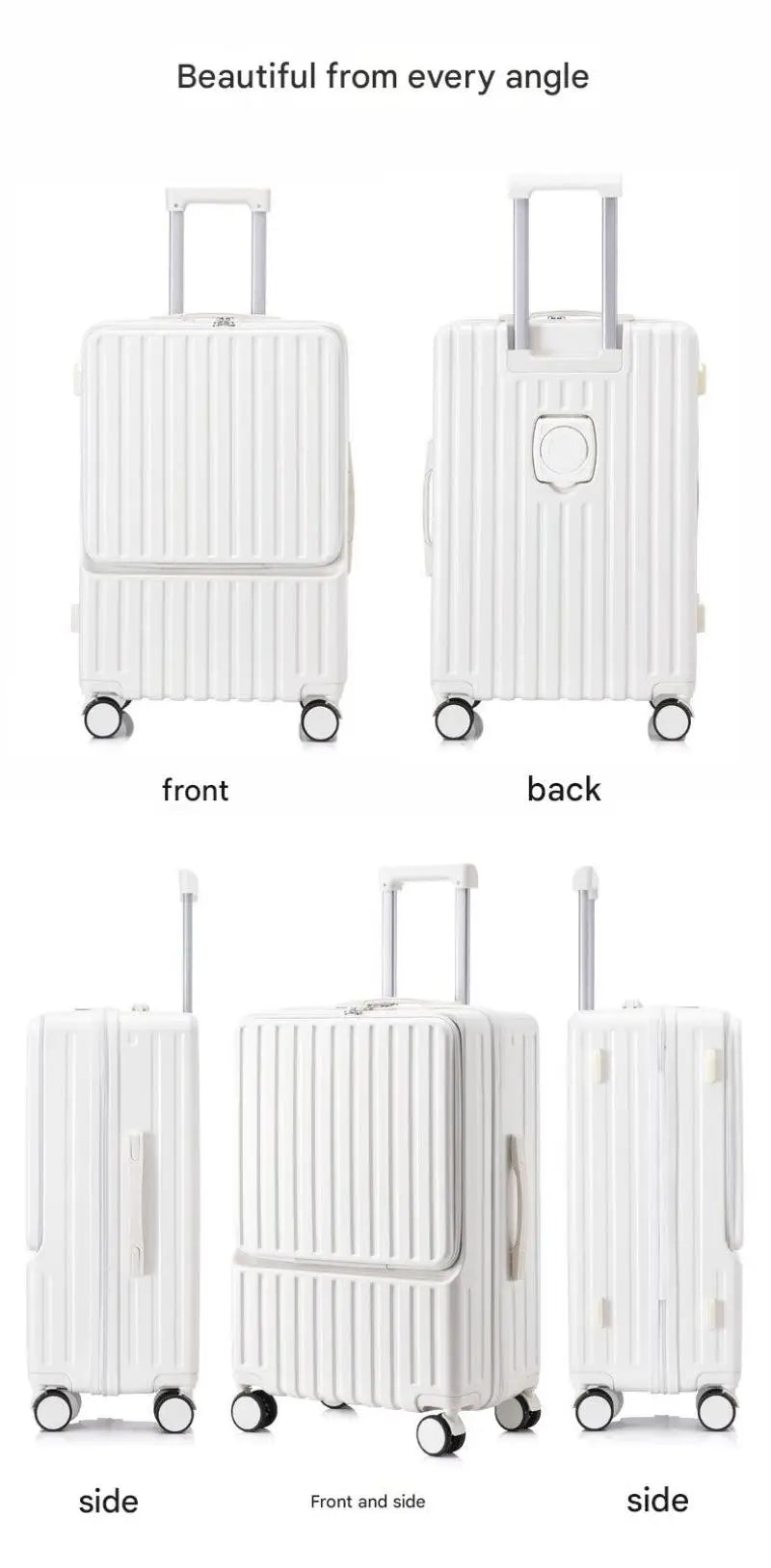 Large Capacity Trolley Travel Suitcase