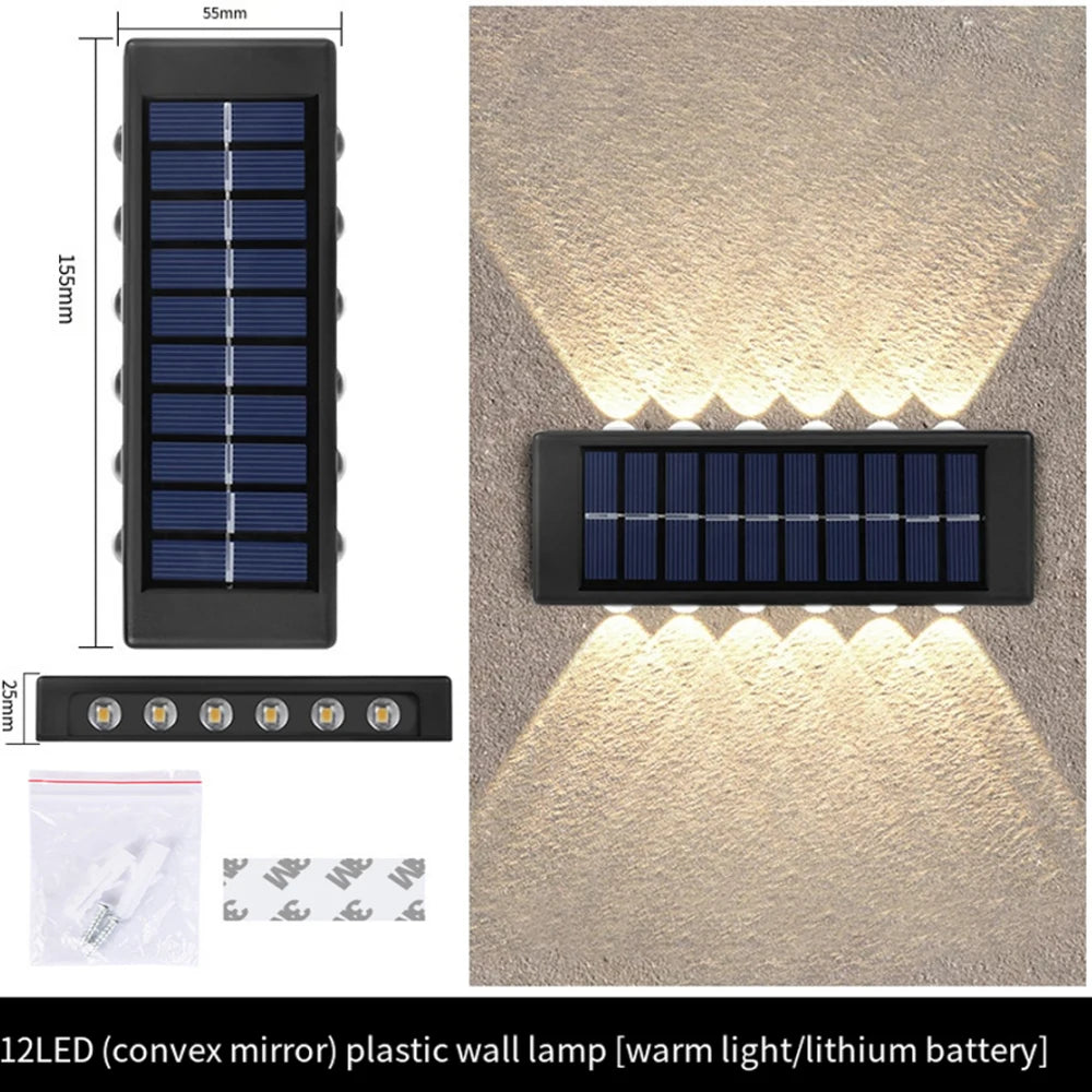 Outdoor Solar Wall Lamp