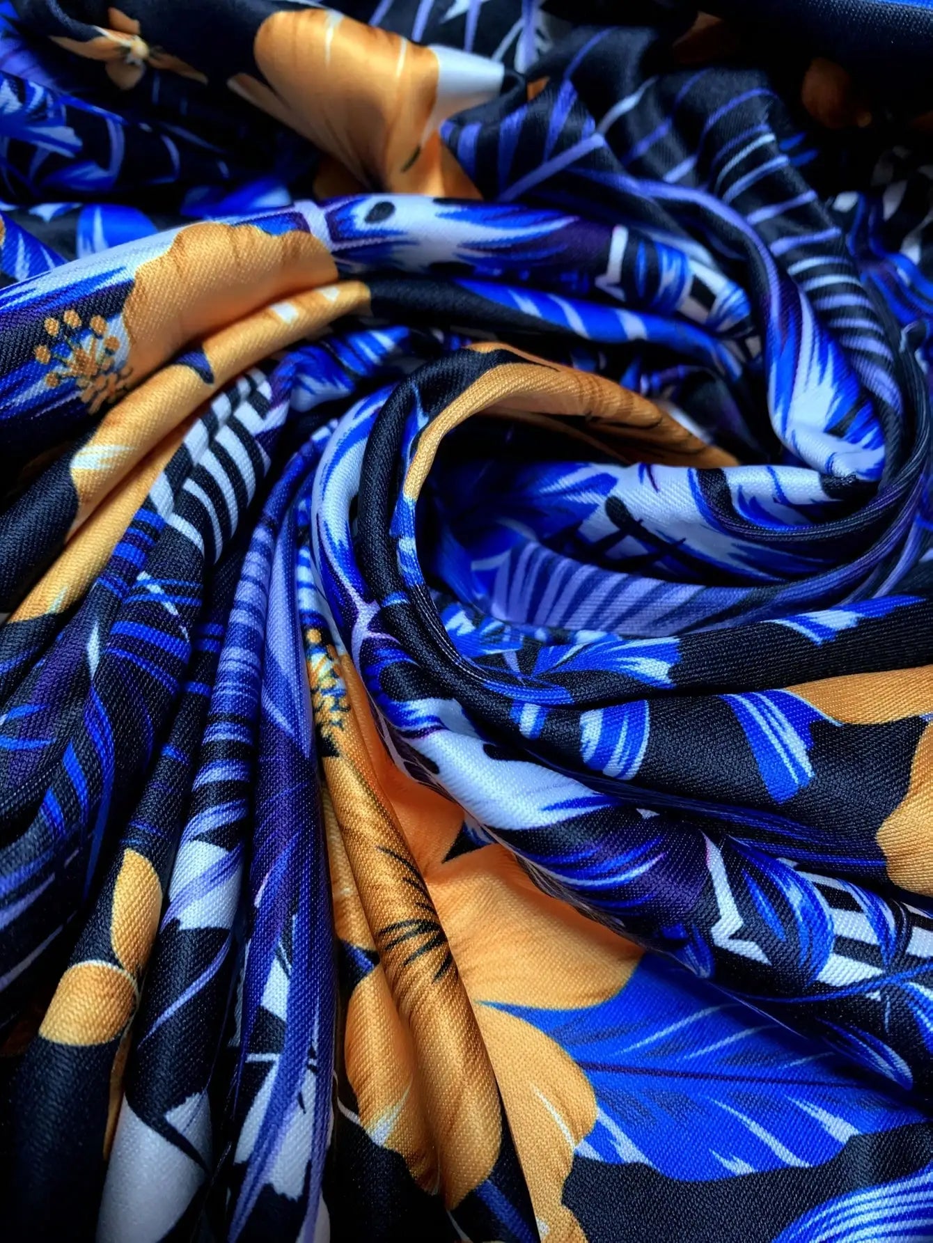 V-neck Spaghetti Strap Print Dress