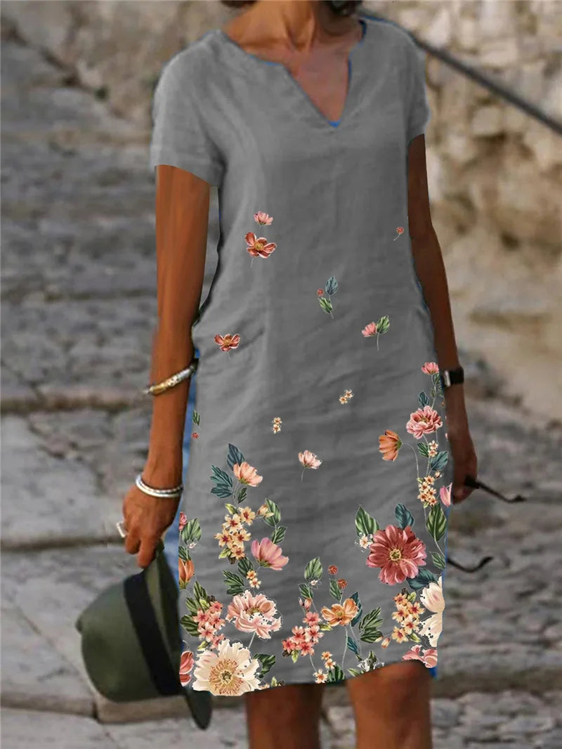 Women's Oversized Printed Dress
