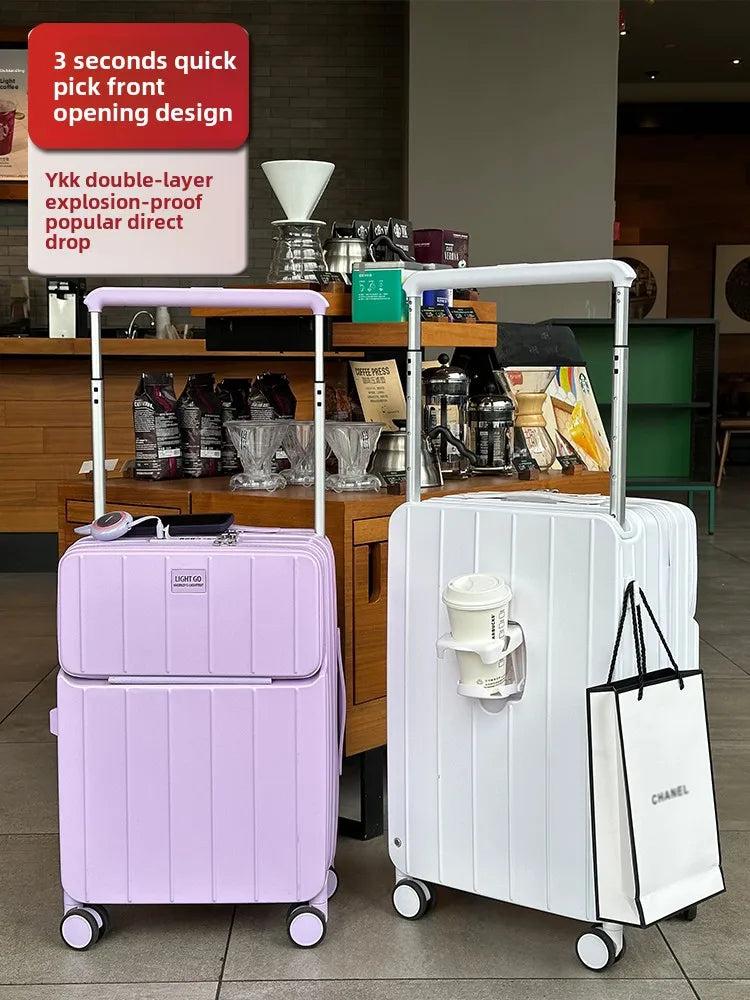 Front opening Rolling Luggage