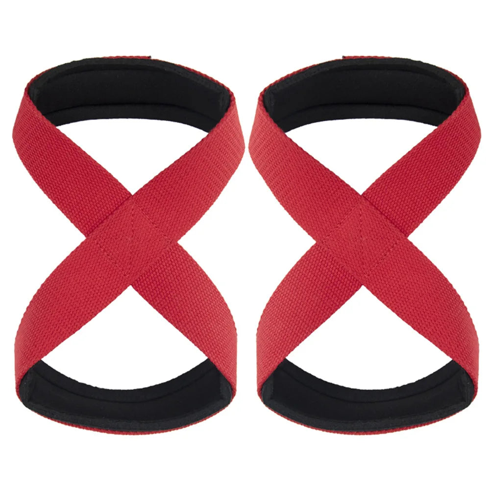 2PCS Deadlift Weight Lifting Wrist Straps