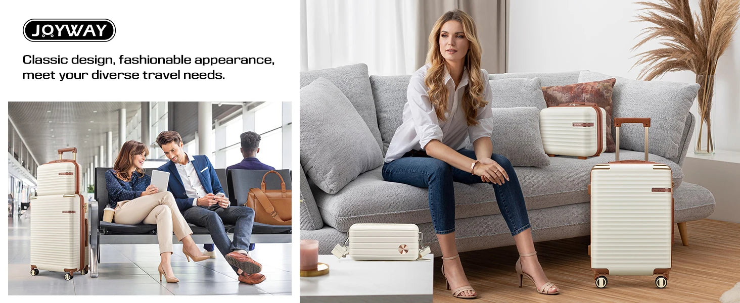 Expandable Luggage Sets 5 Piece