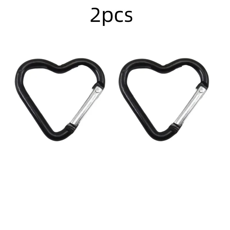 Heart Shape Keychain Clip