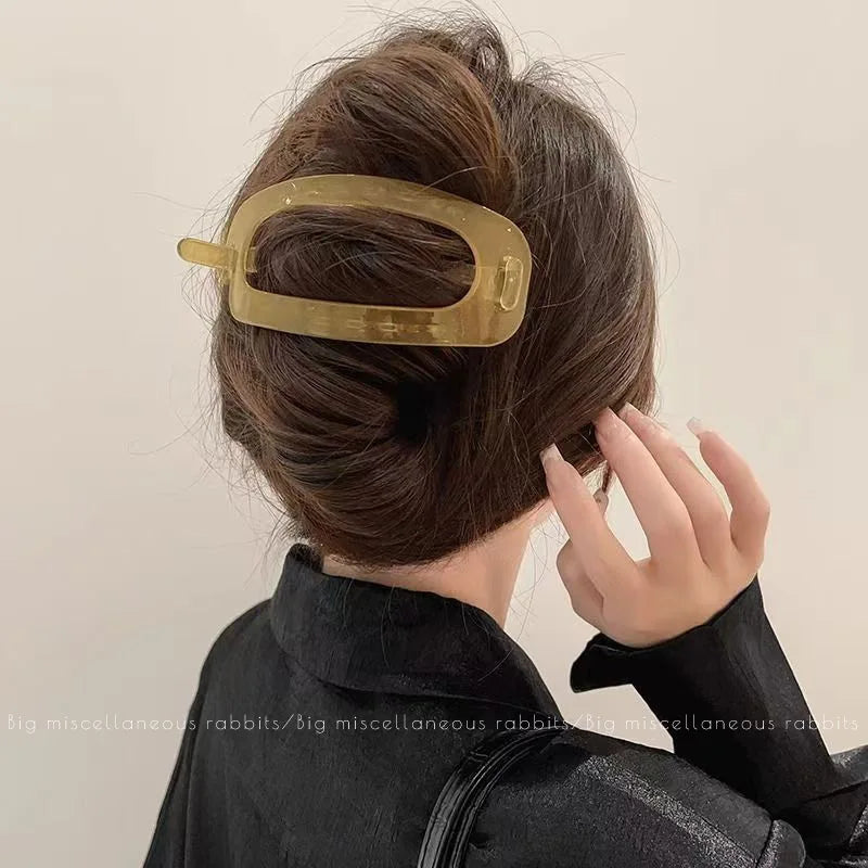 Oval Hollow Hairgrips
