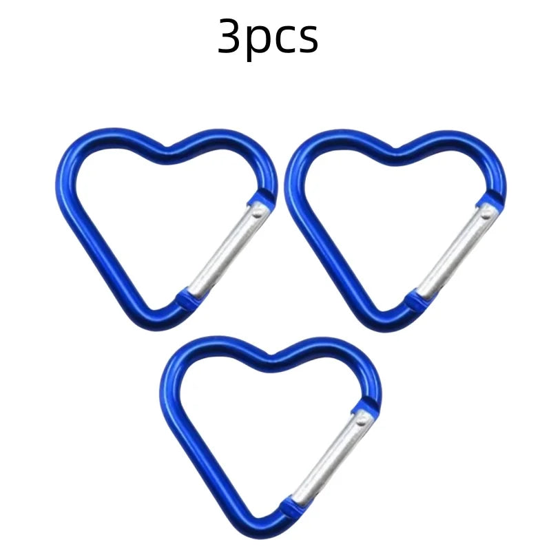 Heart Shape Keychain Clip