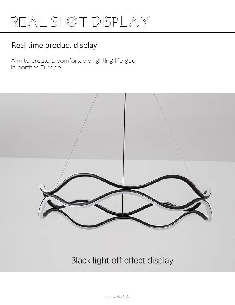 Modern LED Chandelier
