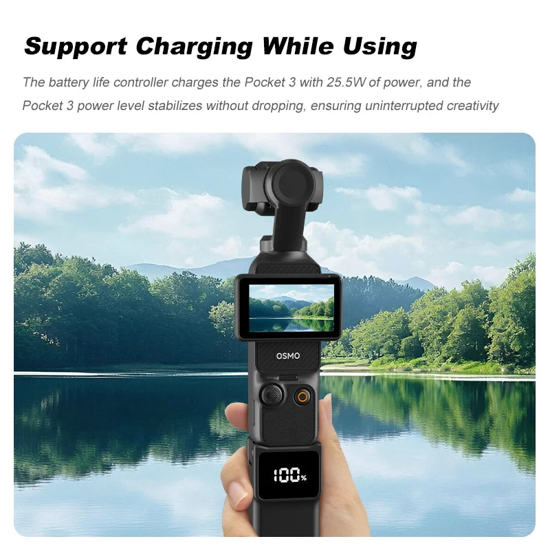 Charging Handle for DJI Osmo Pocket 3
