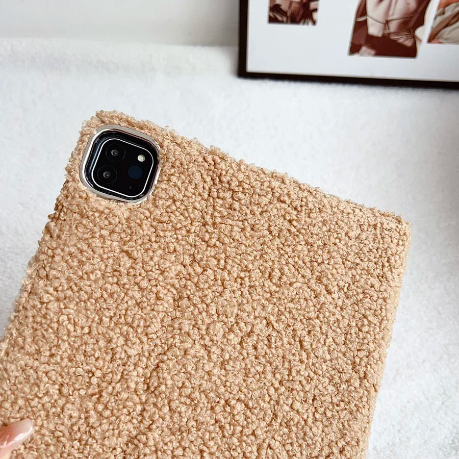 Fluff Stand Tablet Case Cover