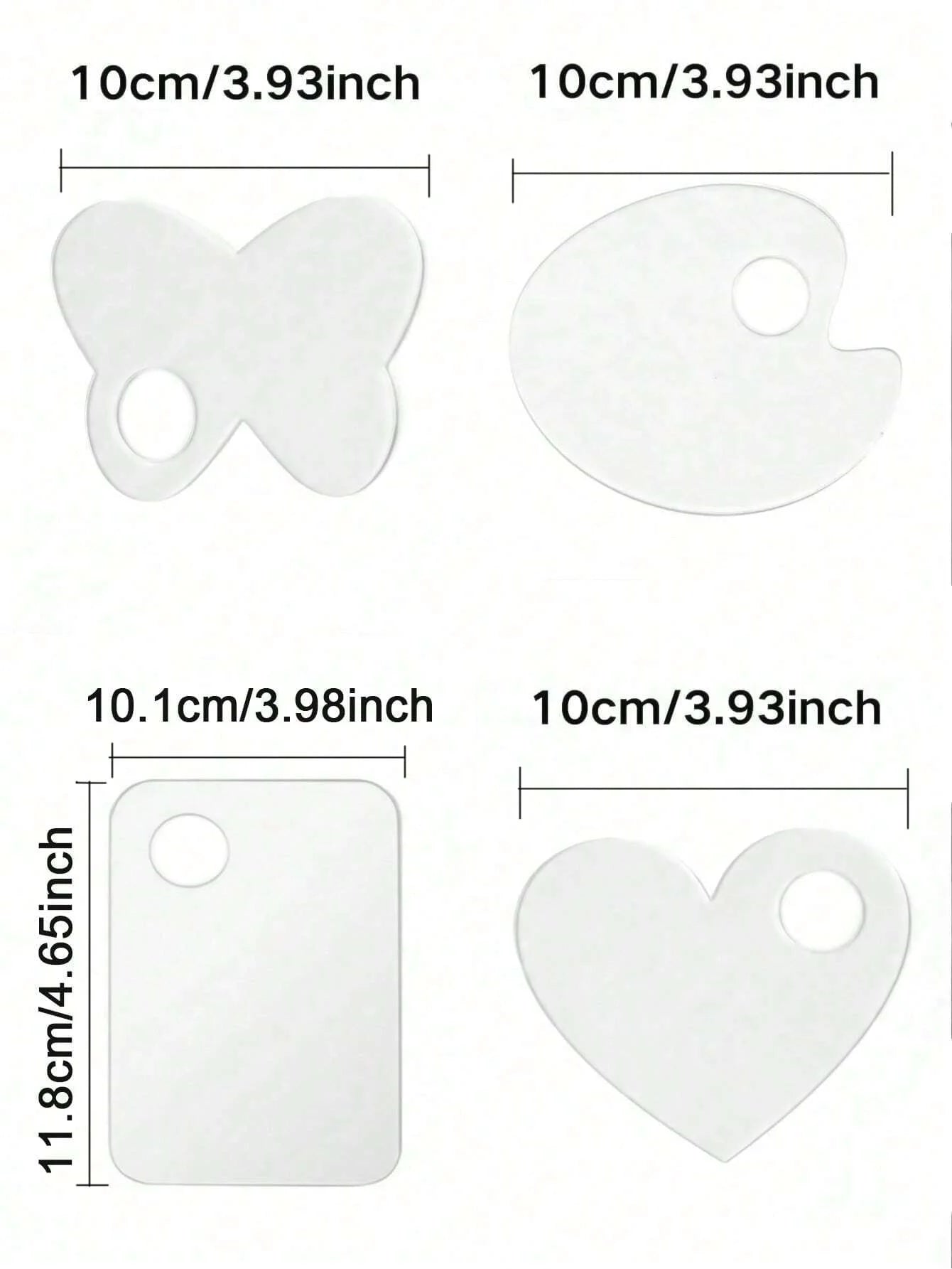 Acrylic Makeup Palette Spatula