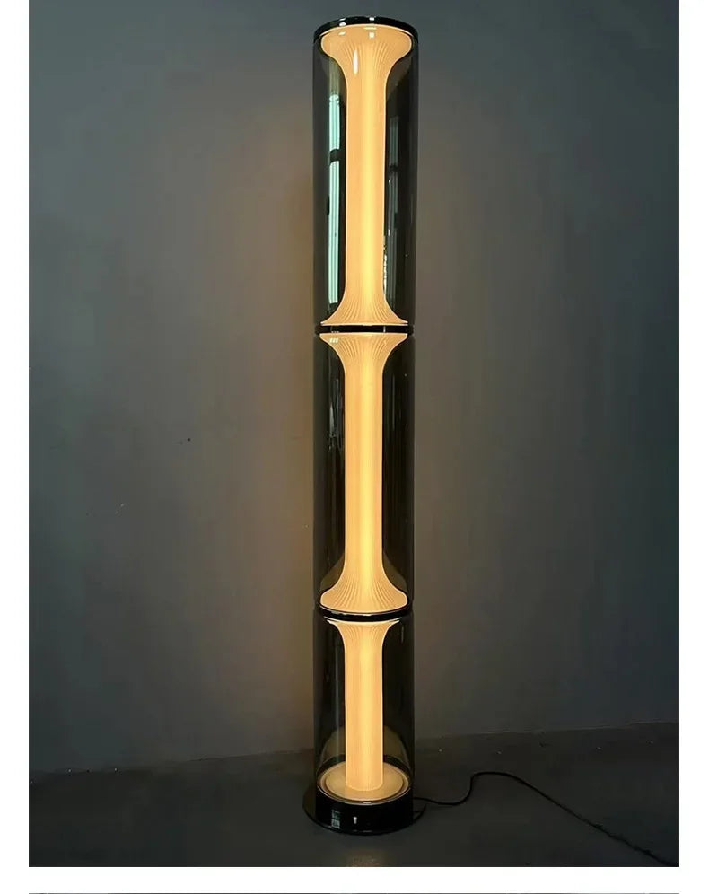 Glass Floor Lamp