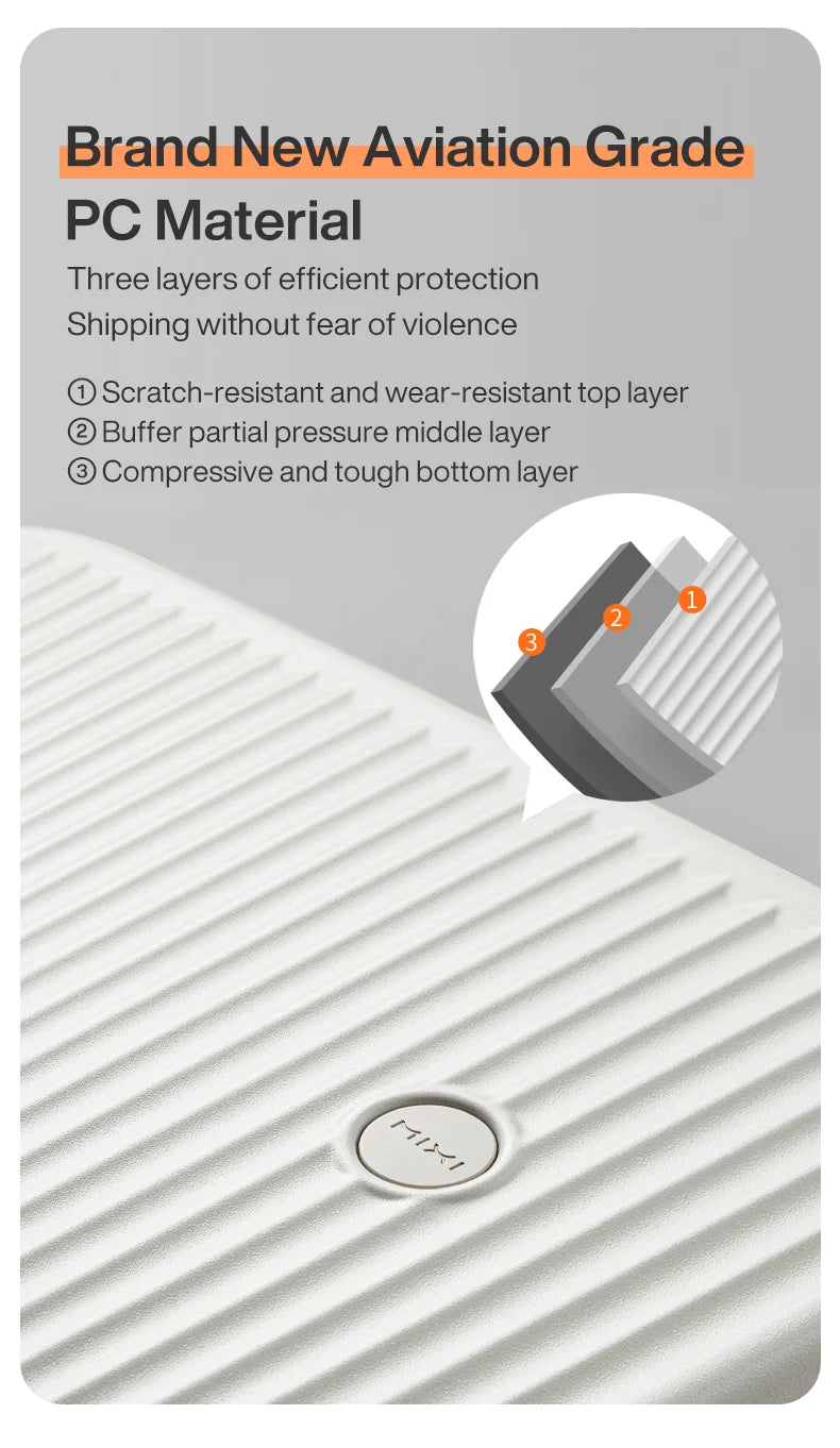 Carry On Luggage with Cup Phone Holder