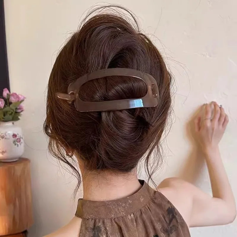 Oval Hollow Hairgrips