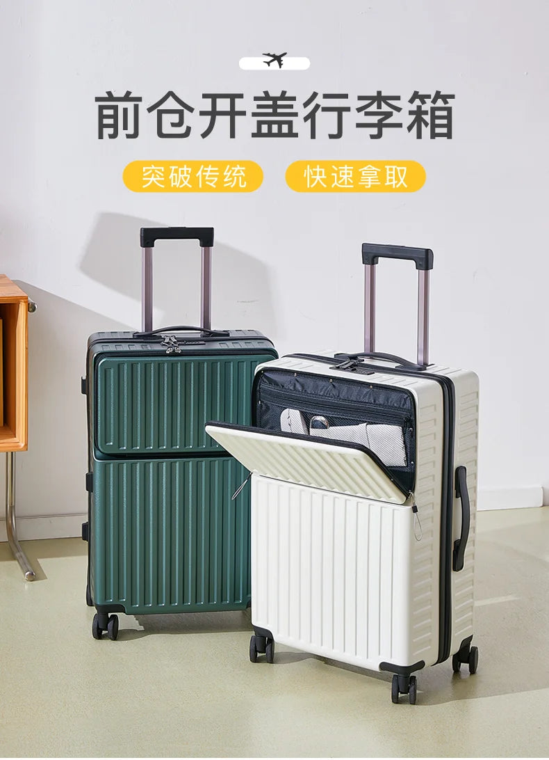 Compact Unisex Business Suitcase
