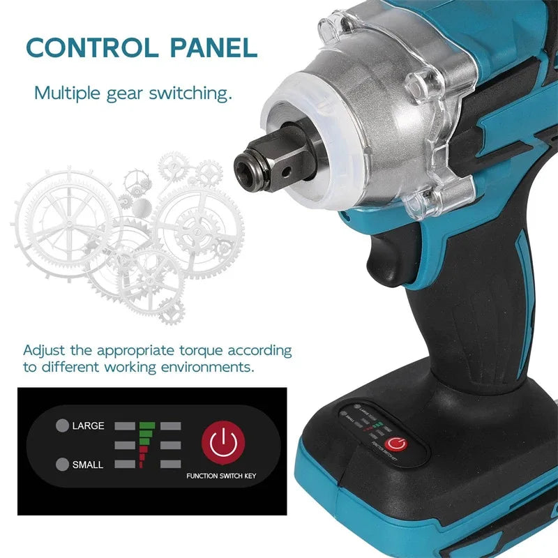 Brushless electric impact wrench