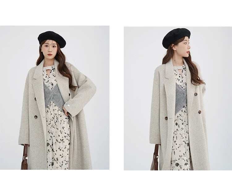 Floral Midi Dress Women Sweet A-Line Long Sleeve Hollow Out Dress Elegant High Waist Casual Long Dress Daily or Vacation Outfits