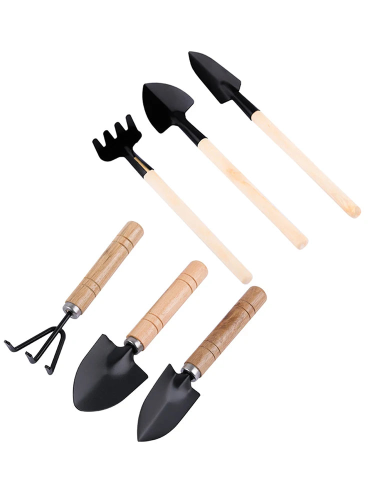 3Pcs/Set Shovel Rake Mini Garden Tools for Kids