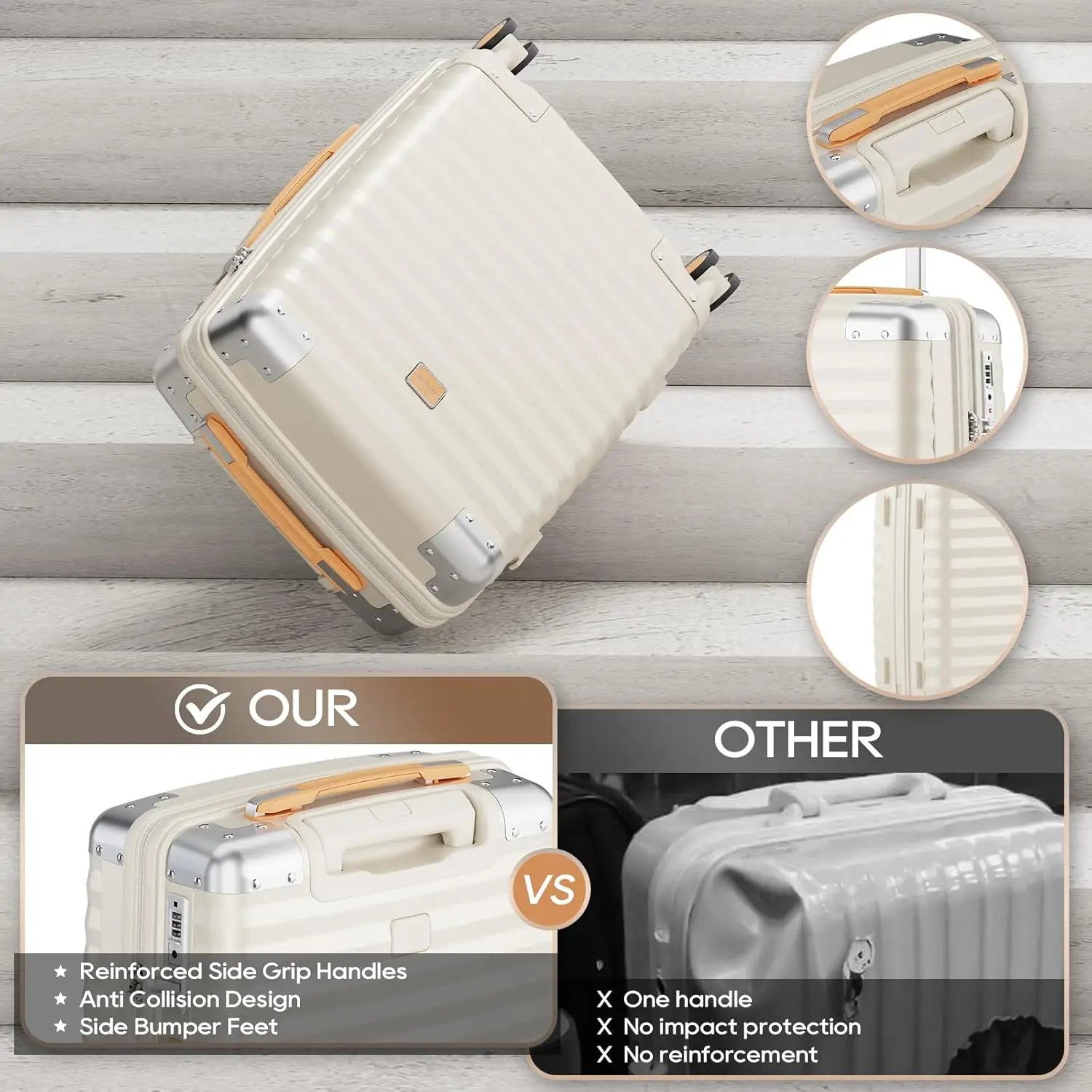 Hard Shell Suitcase Set