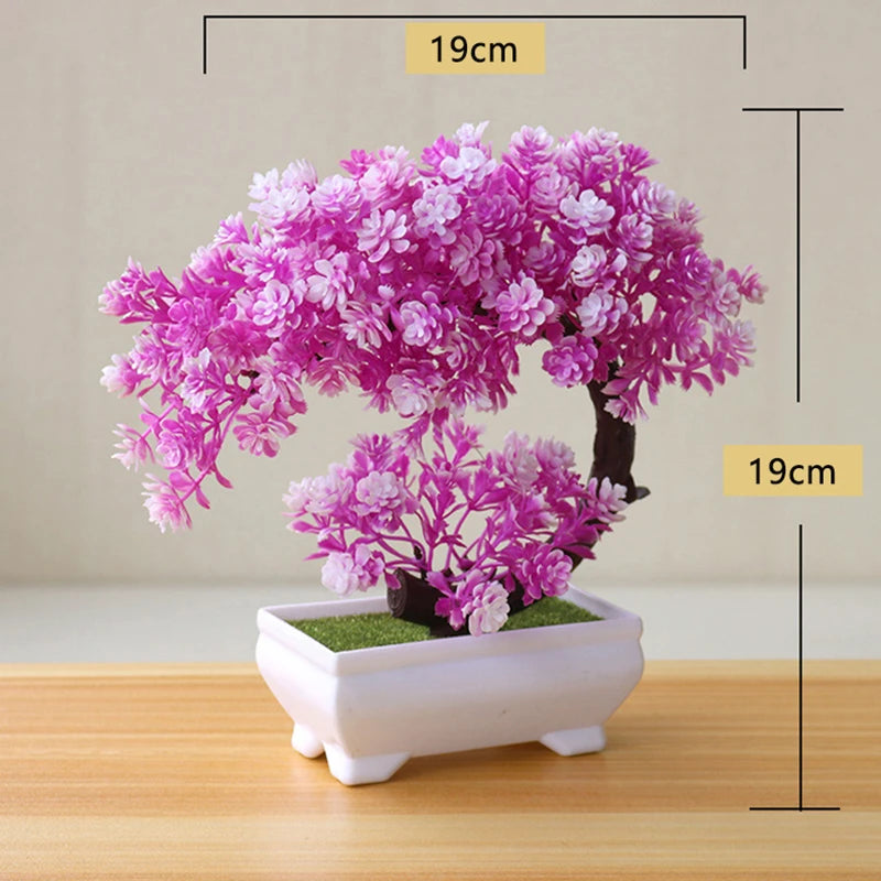 Bonsai Artificial Plastic Plants