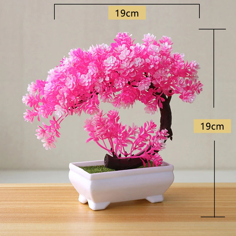 Bonsai Artificial Plastic Plants