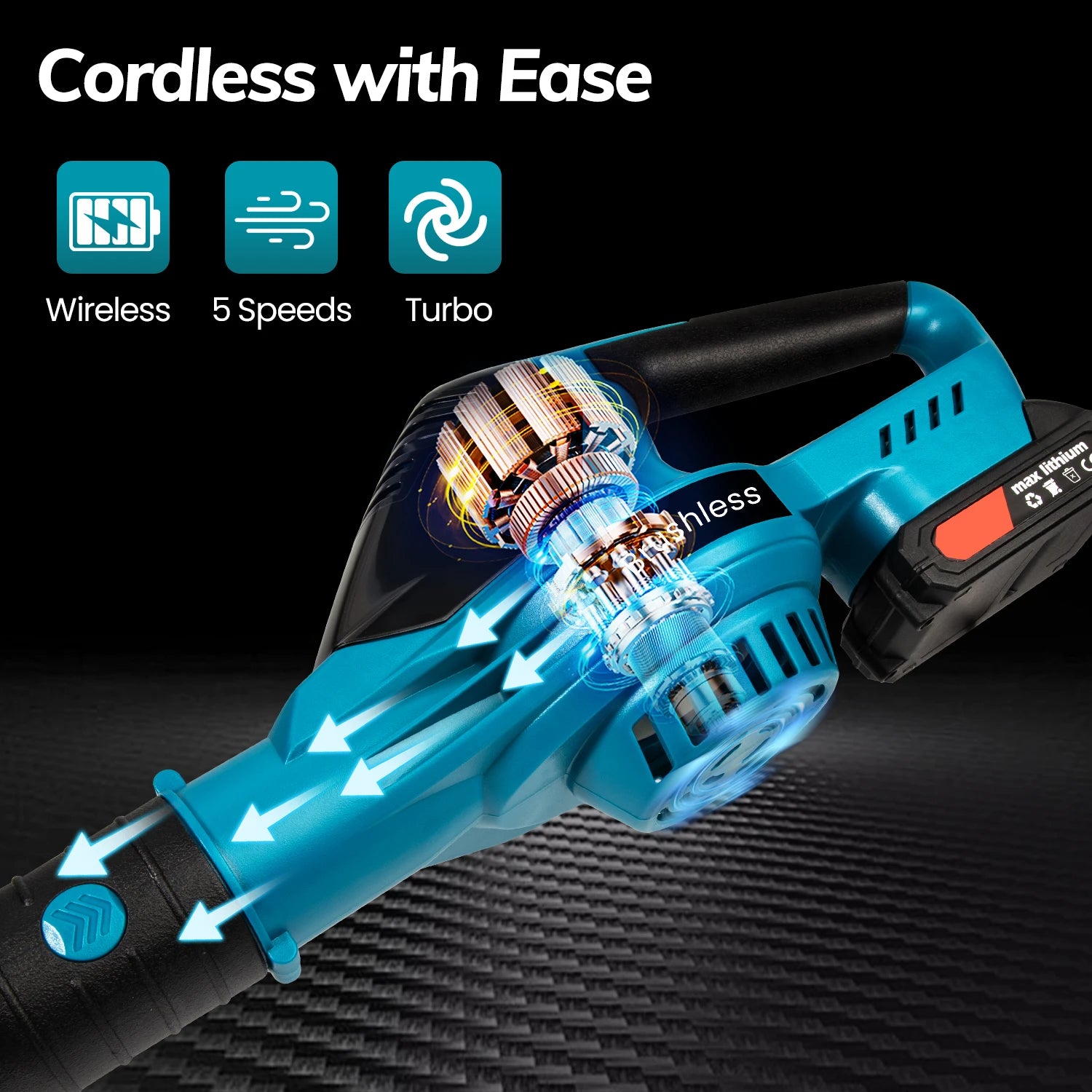5500W Brushless Electric Air Blower
