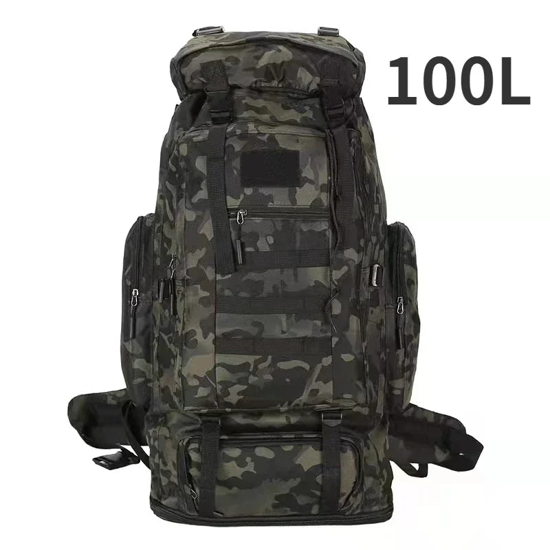 80L/100L Mountaineering Tactical Backpack