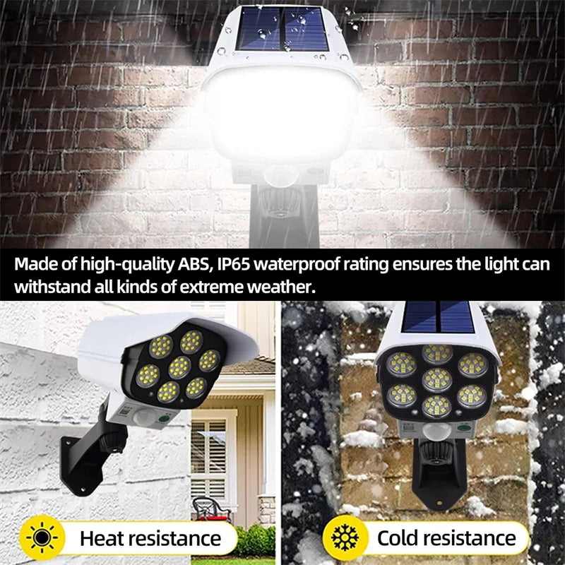 Outdoor With Motion Sensor Remote Controller FloodLights