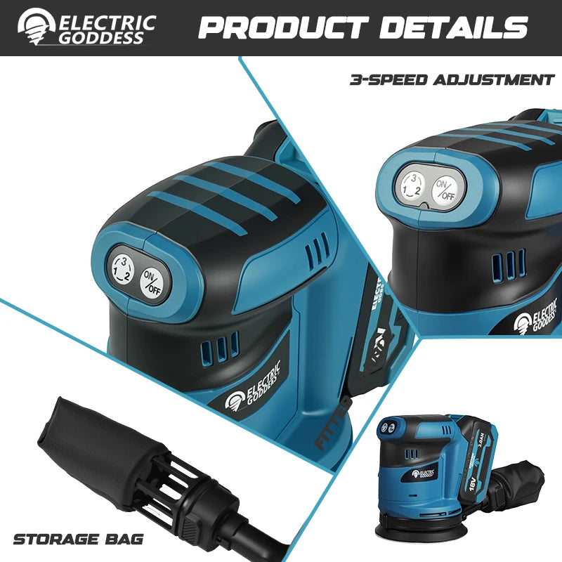 Electric Brushless Sander Disc