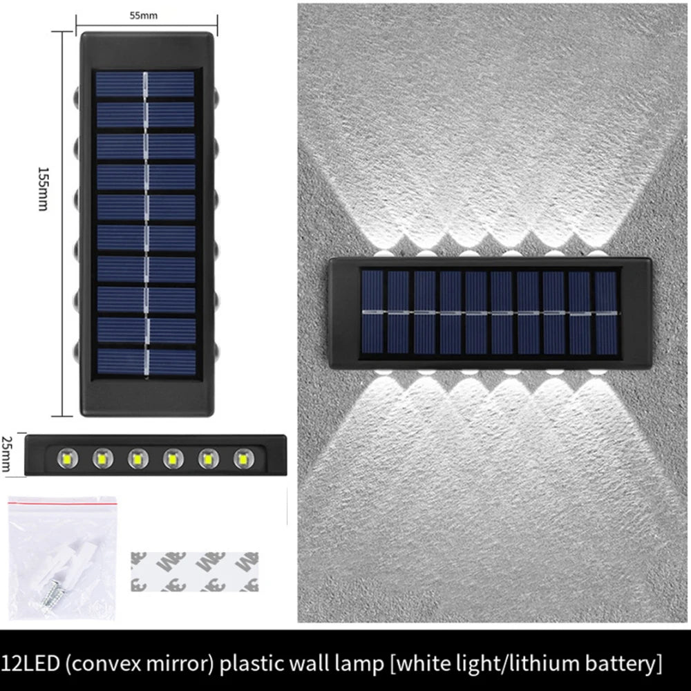 Outdoor Solar Wall Lamp