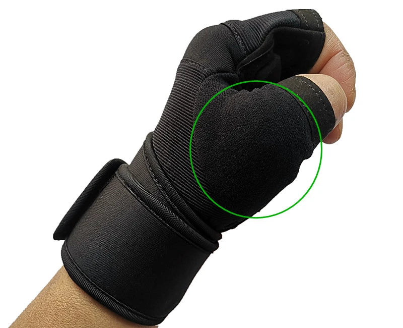 Half Finger Bodybuilding Gym Gloves