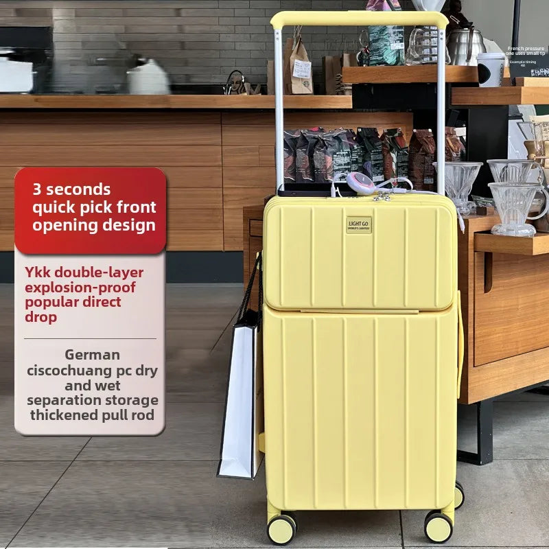 Front opening Rolling Luggage