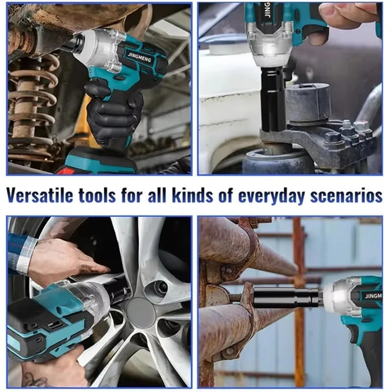 Brushless electric impact wrench