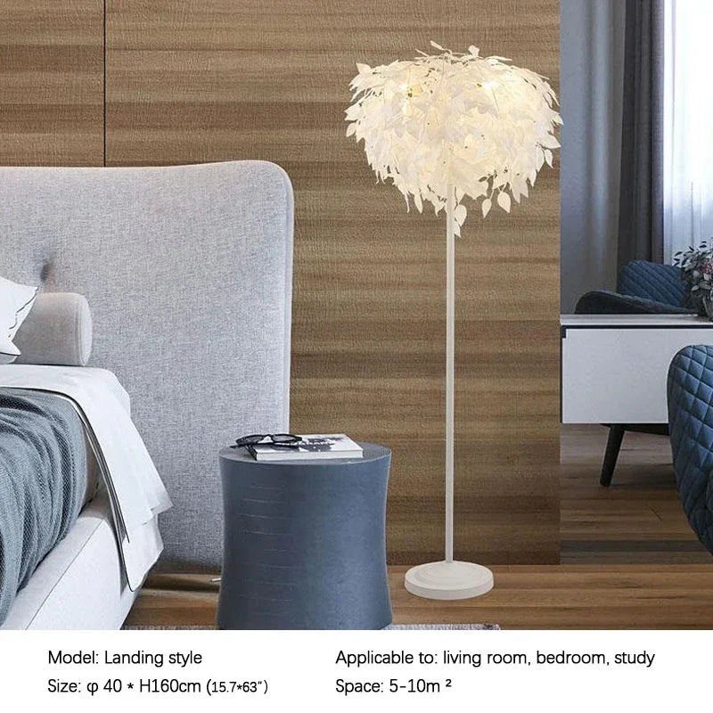 Nordic Leaf Floor Lamp