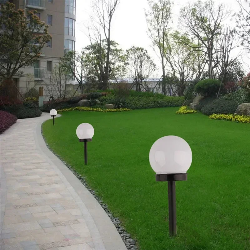 Outdoor Solar Powered LED Bulb Lamp