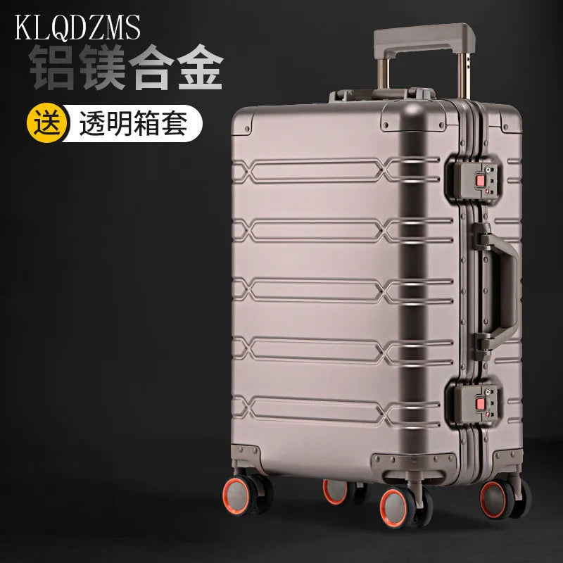 Aluminum Boarding Box Suitcase
