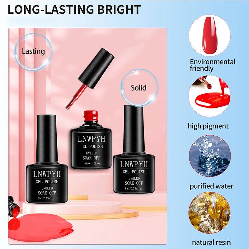 Gel Nail Polish Kit